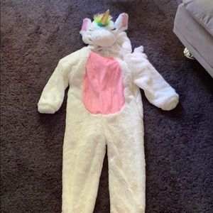 Kids unicorn halloween costume jumpsuit